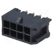 10127721-082LF Connector: wire-board; socket; male; PIN: 8; Minitek® Pwr 3.0; THT Rygh5QxPbfeFSi30_4PzhILyJ6vLCwTPR49fWvtjLVM