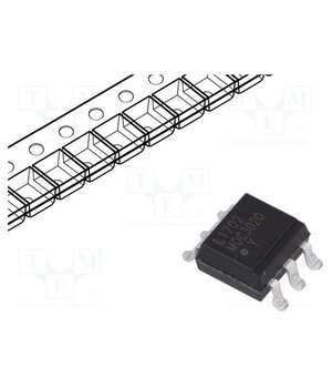 MOC3020S-TA1 Optotriac; 5kV; Uout: 400V; without zero voltage crossing driver l5aBkGkgnIfBnd332-XI8Fp5nmyP_3WYkmF_kCgs0ZY