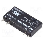 CN024D24 Relay: solid state; Ucntrl: 15÷30VDC; 3.5A; 0÷24VDC; THT; SIP; CN 3sRGksu2t1j5SxLsQLyiqtEY-HudzMtUfd9HazCo660