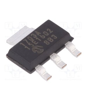 MCP1703A-1502E/DB IC: voltage regulator; LDO,linear,fixed; 1.5V; 0.25A; SOT223-3 fWxsmzus0O9Fc1U3z9T-E9ddahlZeQZzRl9BsPfxHEE