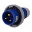 0232-6 Connector: AC supply; plug; male; 32A; 230VAC; Shark; IEC 60309 c4EoJysrD4n3kMKFcYUVOWXcNRA_jcyu6g91nYtA6As