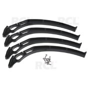 Landing Skid Gear for F450 drone chassis,  black 4pcs