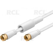 SATELLITE FLAT CABLE 3.5m 80dB, gold plated