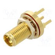 RFPC-SMA16-FN-A Connector: SMA; socket; female; straight; THT; PTFE; gold-plated sfY9mjexMiqP1GoE2zQnQhyteBhgRaKw1yywCPIs4Jg
