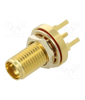 RFPC-SMA16-FN-A Connector: SMA; socket; female; straight; THT; PTFE; gold-plated sfY9mjexMiqP1GoE2zQnQhyteBhgRaKw1yywCPIs4Jg
