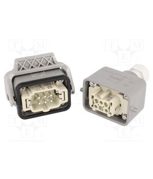 87848110031 Connector: HDC; male + female; 16A; 500V; Han Kit; PIN: 6; 6+PE; M20 feYxucP_4NGfUg-waJXSWAPsHo3JFoGyn3BUck1pS2k