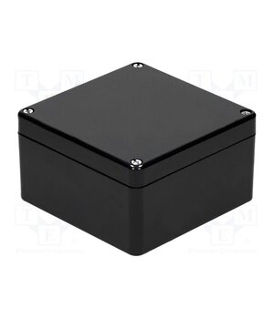 GJB-16016091BK Enclosure: multipurpose; X: 160mm; Y: 160mm; Z: 91mm; polyester; IP66 BbrHWhxlG8E6CST1svwnUEK6aUe7dCvzwExw-AZStSs