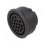 09580133101 Connector: circular; female; contact insert; UIC558; PIN: 13; 10A ehSqZF4h7TCH50oWQv3heoDFIcTpFdWvYhwmxhMsCJ0