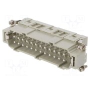 CSEM 24 Connector: HDC; contact insert; male; CSE; PIN: 24; 16A; 600V; 24+PE E_JRdmtOuZLBs-q8poHaOZceVpewO78TryZtvi0J-8s