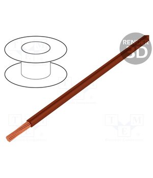 61.7556-27 Wire; Silivolt®-E; 1x2.5mm2; stranded; Cu; silicone; brown; 600V -Q5QEIE84GPebxVBWHOARGUg5I9rwdRBx1vXi78xNuU