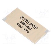 GBR-403-1G-10% Resistor: thick film; THT; 1GΩ; 2W; ±10%; Pitch: 19.05x38.1mm NqDtcOL31mpSYjpcgyuFSd4aPqc2psW6FAyTn3ET3d4