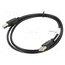 CA-USBA-10CC-0010-BK Cable; USB 2.0; USB A plug,USB B plug; gold-plated; 1m; black kfSml0646bqZJI0KjMR5_aTUYc2STfiwJI0aQE2vEDk
