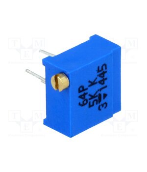 M64P502KB40 Potentiometer: mounting; horizontal,multiturn; 5kΩ; 500mW; THT xdvX28VrbsUo2jLu5qL_8_wjZBQhcTaKZJOtpTYSQ8U