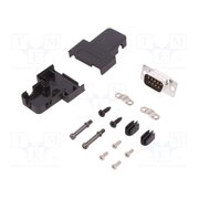6355-0037-01 Connector: D-Sub; PIN: 9; plug; male; soldering; for cable; black 8p2rgoo47prwDxGeLF4DVGqr0BzoAnQhRxbcE6O-xHo