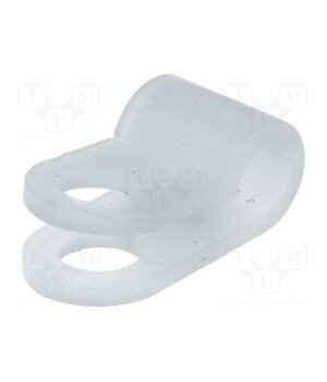 FIX-CC-1SS Fixing clamp; Cable P-clips; Øbundle : 3mm; polyamide; natural M75WB8LsbmfTUlPHvbiJaf3g1wDgTS3j4b6qCXbqDEc