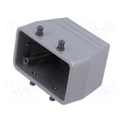 19040000 Enclosure for connectors: HDC; size H-B 10; for cable; straight TJVHlxBsApNI8SDLH9zeYwbXO4tylgFX2zX95y0ImKw