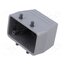 19040000 Enclosure for connectors: HDC; size H-B 10; for cable; straight TJVHlxBsApNI8SDLH9zeYwbXO4tylgFX2zX95y0ImKw