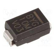 BYG10M-E3/TR Diode: rectifying; SMD; 1kV; 1.5A; 4us; DO214AC,SMA; Ufmax: 1.15V 1Fuwts_tONDUIH5oF2Weor9PNxocqbwPHAZ7NjUQ9Mg