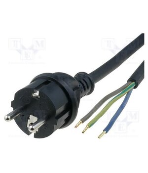 5907570018822 Cable; 3x2.5mm2; CEE 7/7 (E/F) plug,cables; rubber; Len: 3m; black D-t4SUB3xS6cKZmBCroNfF7jVCqeHKGOwNfw4MbNav0