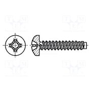 1037250 Screw; for metal; 2.2x13; Head: cheese head; Phillips; PH1; zinc zAb2jPc_41RVqv_oNtxvWw09j4qfgDSMmwVzMoXbOVA