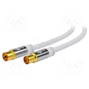 70318 Cable; 3m; coaxial 9.5mm socket,coaxial 9.5mm plug; PVC; white Aq4D5YIdlq-7ZTyU5SrJ3GBwn-kqtqy-4Pn5KZG7JNg