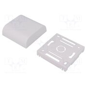 61.6021003 Enclosure: wall mounting; X: 80mm; Y: 80mm; Z: 35mm; ABS; white YziIJtMS4UysESmyYDD0BbI7vUE_wB7IXtwn7_OngSQ