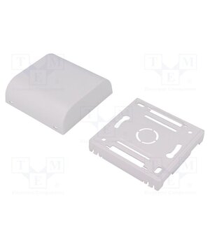 61.6021003 Enclosure: wall mounting; X: 80mm; Y: 80mm; Z: 35mm; ABS; white YziIJtMS4UysESmyYDD0BbI7vUE_wB7IXtwn7_OngSQ