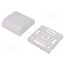 61.6021003 Enclosure: wall mounting; X: 80mm; Y: 80mm; Z: 35mm; ABS; white YziIJtMS4UysESmyYDD0BbI7vUE_wB7IXtwn7_OngSQ