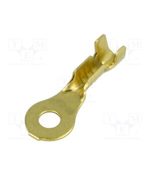 BM 91103 Tip: ring; M3; 0.5÷1mm2; crimped; for cable; non-insulated; brass OYEsQ9OzAtFQ7JYf4fZe-VvrleTHwyO07gXaCDIPvA8