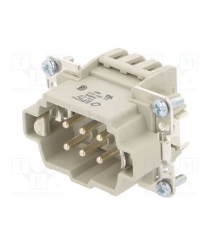 10400000 Connector: HDC; contact insert; male; EPIC H-BE; PIN: 6; 16A; 500V ILN_V3KlV6B6ch5Llgx_xCe_z3YFCDenw0OUiffFe2s