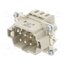 10400000 Connector: HDC; contact insert; male; EPIC H-BE; PIN: 6; 16A; 500V ILN_V3KlV6B6ch5Llgx_xCe_z3YFCDenw0OUiffFe2s