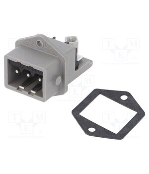 932145106 STASEI 3 N Connector: rectangular; ST; socket; male; PIN: 3; tinned; IP54; 16A AhRgpLNgoOZN06RPw9Cq0JglUOP9J6GKXIS6dN2qDw8