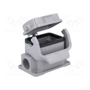 19300061255 Enclosure for connectors: HDC; size 6B; Han® B; IP65; with latch mlg-lHxMj4KFLA2H-peDdiBI5nlMyAN9w0E0tC28aj8