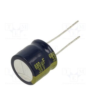 EEUFC1V681S Capacitor: electrolytic; low ESR; THT; 680uF; 35VDC; Ø16x15mm; ±20% BJ73YOsPwb-hCFmqGkJ0d2B7bTDT-MO-rLn2F1FsuOM