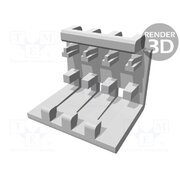 643075-4 Cable hood and fastener; PIN: 4; straight; UL94V-2; MTA-100 rbxLDFDjhJRAi77Sdp7hijVZHIq_nz-6HLvMI6lQ250