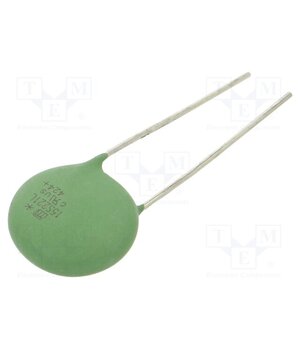 JNR15S221L87PU5 NTC thermistor; 220Ω; -40÷200°C; 3.7W; ±15%; THT; Pitch: 7.5mm; bag E-Irnl2lbGLmZVFnXE1k_iBNOvAn-6U6tzTQGb8DQok