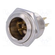 MXLR-5W-C Connector: XLR mini; socket; male; PIN: 5; soldering; Ø11mm il_Ef93nEqyqvHQlsBdEjKtokez25ohi_Vbpkdo3NRA
