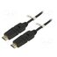 61292 Cable; HDMI plug movable 360°,both sides; PVC; 5m; black; 30AWG mKqVHc6k1bbsNqpxd7wI1lxvkWOXzGCekQIrI3dJfIo