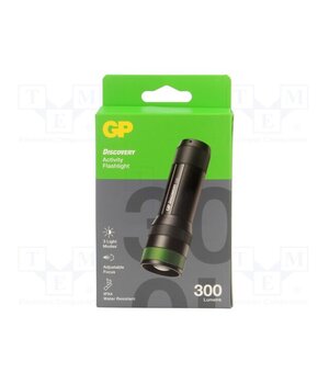 C32B-2B1 Torch: LED; 80lm,300lm; Ø32x108mm; black; IPX4; DISCOVERY rdL5cQ5q1xA2I4NA2LKkV6ZkYhCPpWW6eFviZOQ0Vc4