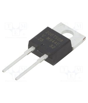 VS-20ETS08-M3 Diode: rectifying; THT; 800V; 20A; tube; Ifsm: 300A; TO220AC; Ir: 1mA Qhfvo7OHXA_PG0GcKGRIKAay3osDS1cPEO8nfHQU438