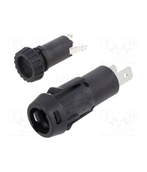 3101.0336 Fuse holder; 5x20mm; 10A; on panel; black; FPG3; 250VAC; UL94V-0 gWjFzkQqfdY6Ih4FCgi_Nd1p1mPxbOWHIxz2UmllwjA