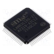 LAN83C185-JT IC: transceiver; 10/100Base-T; full duplex,MII; LQFP64; 3.3V iBK3aHsrxT0f0NCli9xTOMzdzlLJJJBnxyB9Fm1YIxc