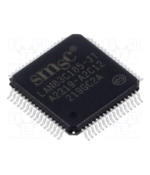 LAN83C185-JT IC: transceiver; 10/100Base-T; full duplex,MII; LQFP64; 3.3V iBK3aHsrxT0f0NCli9xTOMzdzlLJJJBnxyB9Fm1YIxc