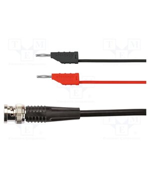KO 8162 / RG58 / 0.5 / 50 / SW Test lead; BNC plug,banana plug 2mm x2; Len: 0.5m; red and black _l1hIwcBmHfTP3xg1p3eyPqiZtBY6aYBAh-75EHrPzo