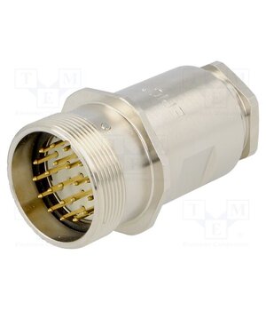 00008854 Connector: M27; plug; PIN: 21; male; IP67; ZYLIN; soldering; 6.5÷16mm 8FqSXyVOoODD5WF--zxdRVcUm0BhYBK_Pb7rjGU9-P8
