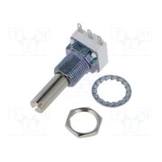 P11S1V0FLSY00502KA Potentiometer: shaft; single turn; 5kΩ; 1W; ±10%; 6mm; linear hCQx2YOZ-Nmg2ZGaJEVN-uX4glDf6l_Xgd_UbgKJ2Tg