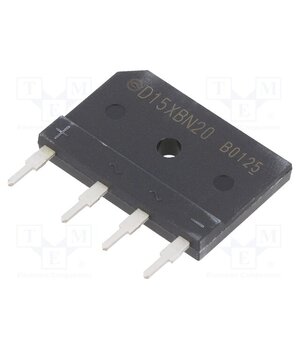 D15XBN20-7001 Bridge rectifier: single-phase; Urmax: 200V; If: 15A; Ifsm: 200A xNy5-v1PVV_8A7l_3qx3sd8RFjPX6ggMho1HvCSOfy0