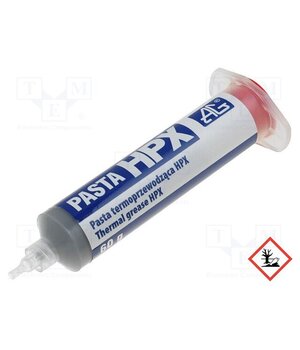 ART.AGT-126 Heat transfer paste; silicon based; PASTA HPX; 2.8W/mK; 60g BmqiTRtKTkd5SOgfPM6ZUklhN5Q35HNaqrhoy4T9orY