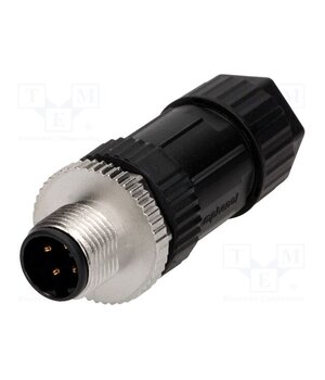 M12D-04BMMB-SL7001 Connector: M12; plug; PIN: 4; male; 250V; straight; IP67; for cable elg9FraCJH7inukCex_mnNoNA23JHRSCkG7Fo_Z260Q
