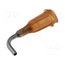 8001167 Needle: steel; 0.5"; Size: 15; bent at 90°; 1.37mm Xmn3afrepxX5WGAA1Uj75gOfCl8_uD2aV5j7MptkESk